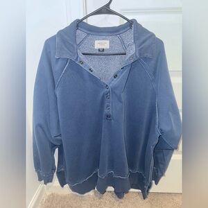 AMERICAN EAGLE HENLEY PULL OVER